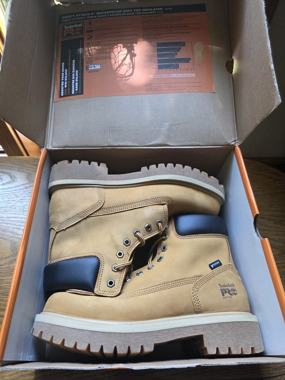 Timberland PRO 24/7 Men's Work Boots - Waterproof, New Sz 9 Wide